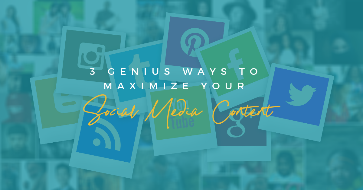3 Genius Ways to Maximize your Social Media Content | Alex Navas